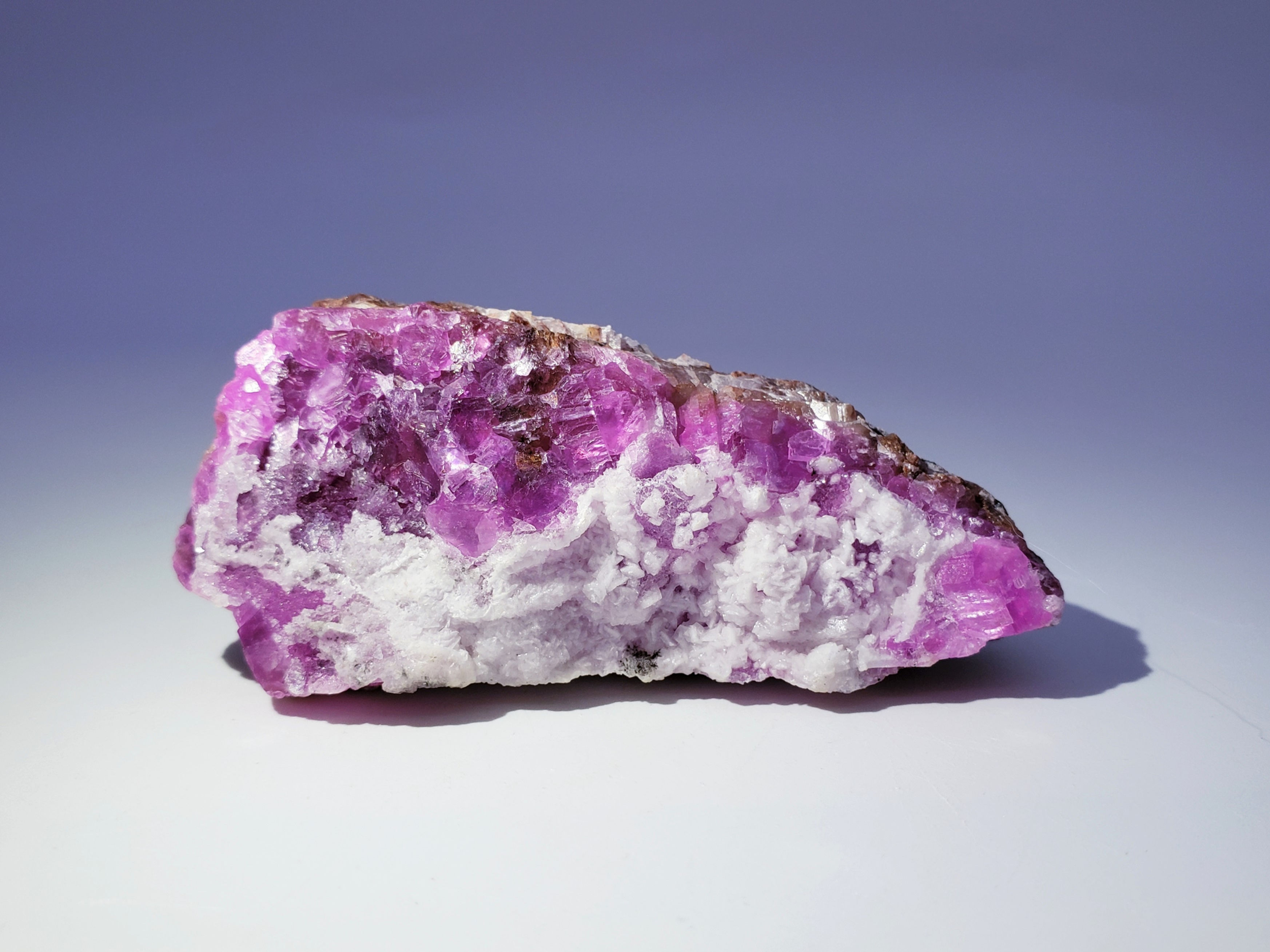 Pink Cobaltoan Calcite Mineral Specimen from Agoudal Mine, Morocco