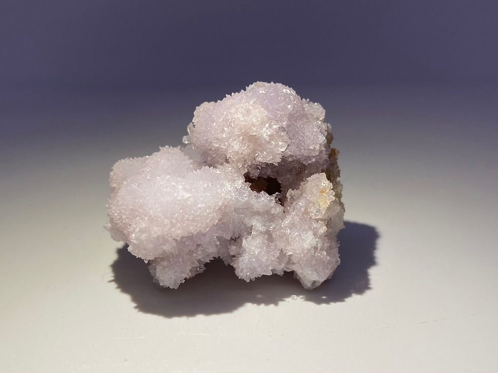 Thumbnail: Purple Creedite from Qinglong Mine, China