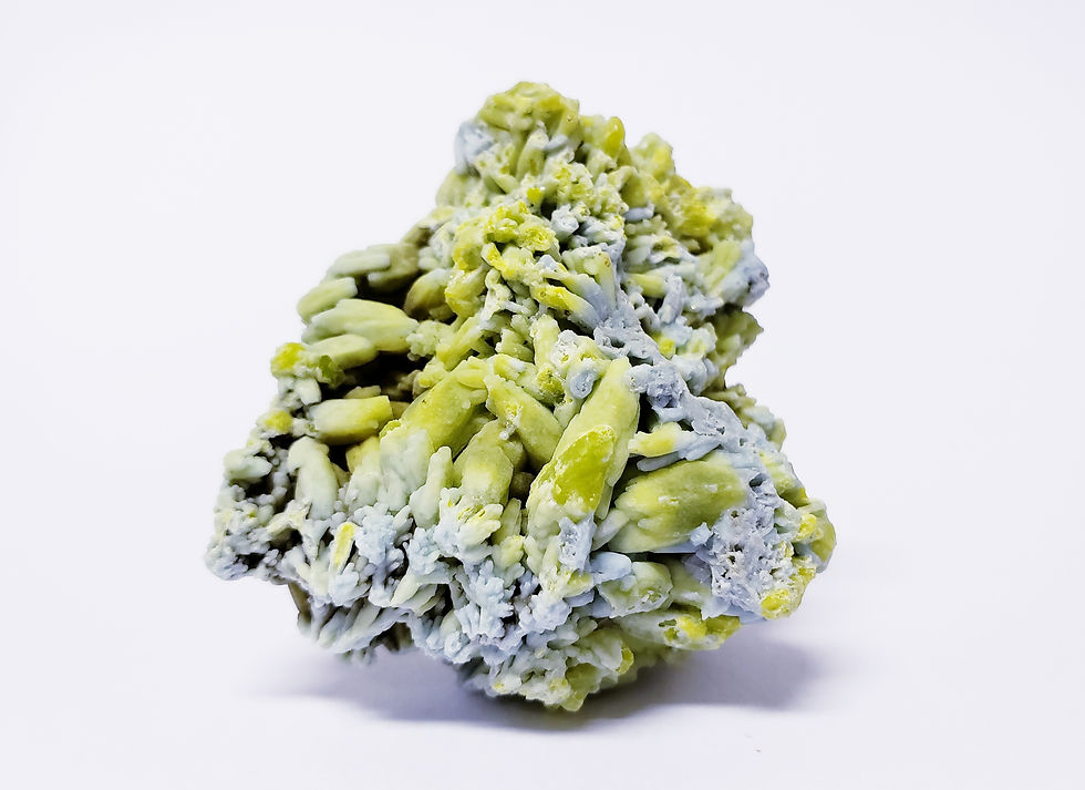Thumbnail: Rare Pyromorphite with Plumbogummite Specimen from Guilin, China