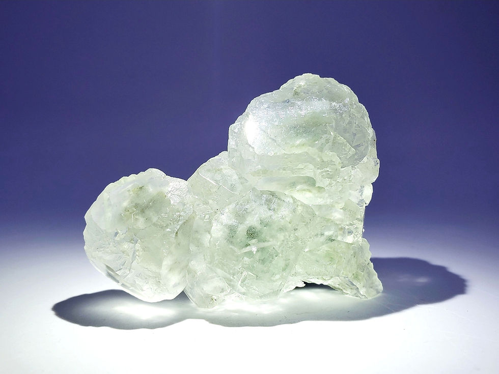 Water-clear Fluorite Cluster from Xianghualing Mine