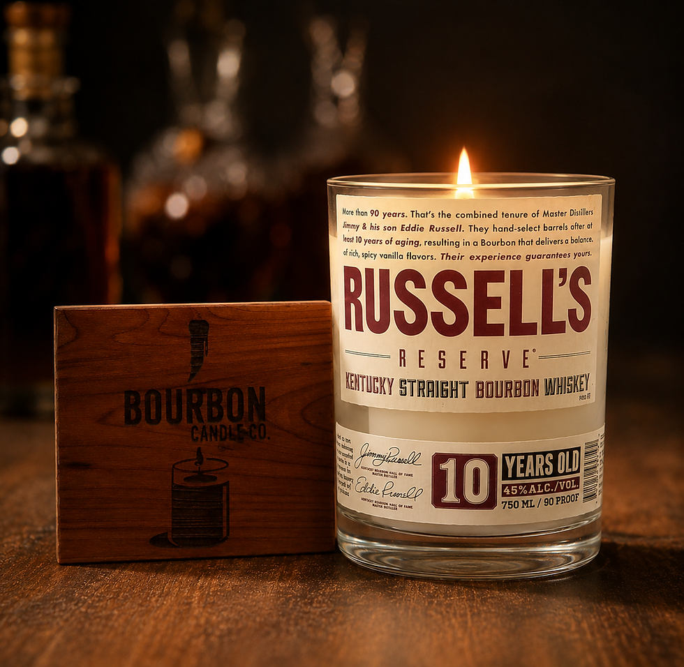 Thumbnail: Upcycled Russell's Reserves 10 Year Candle