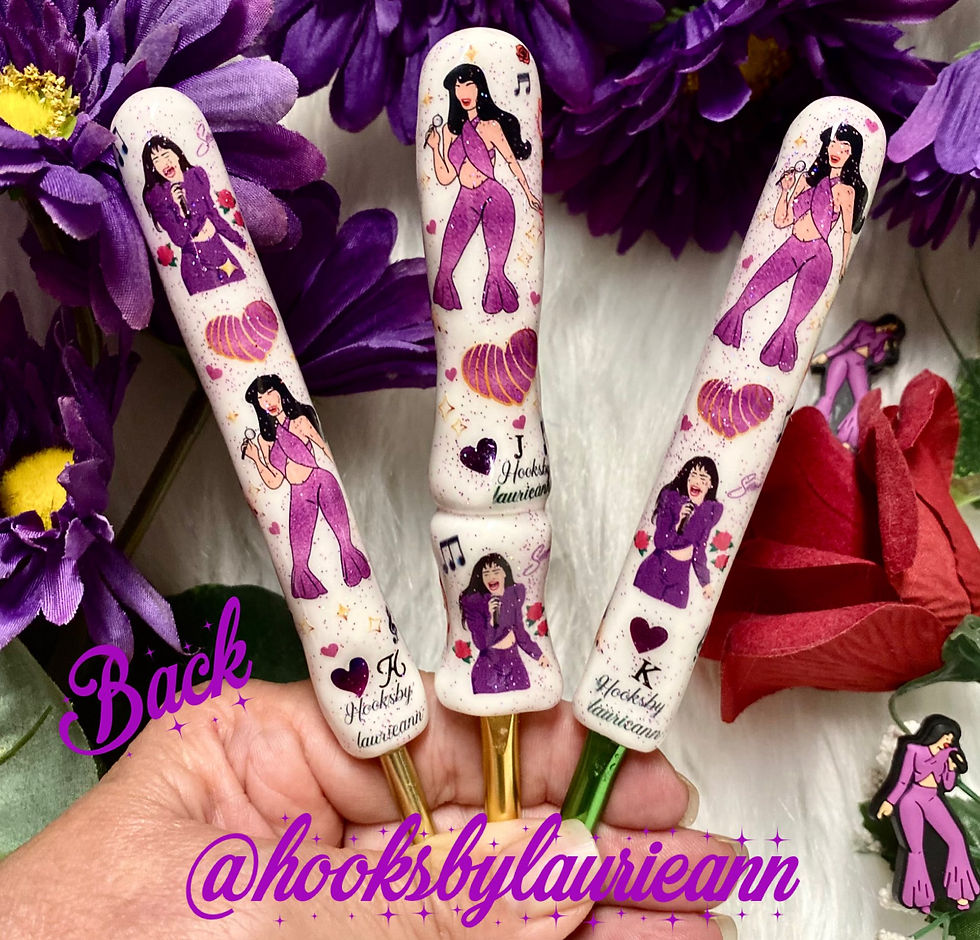 Selena crotchet hooks