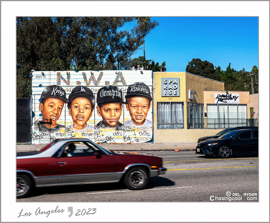 topographic human made landscape photography los angeles