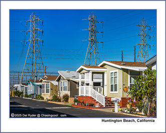 Photography of Mobile Home park living in Huntington Beach