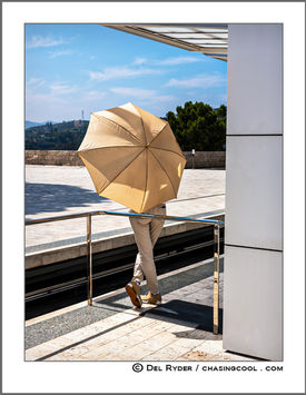 Fine art photography at the Getty Museum in California