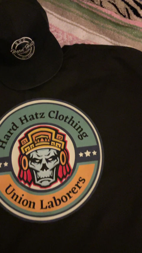 Thumbnail: Hard Hatz Clothing The Green Mayan DTG printed shirts