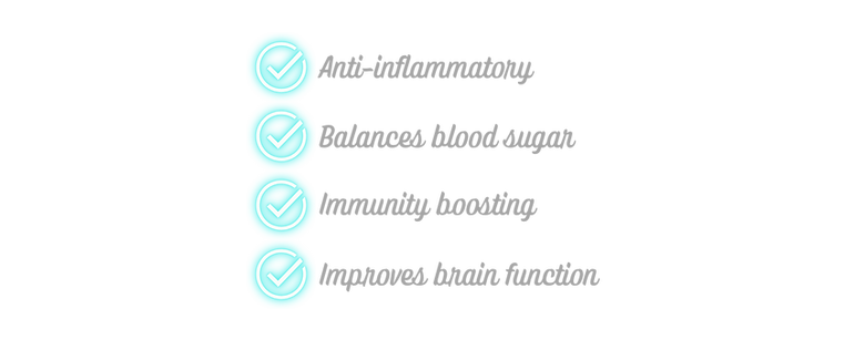 Acai is: anti-inflammatory, blood-sugar reducing, immune-boosting, brain-food!