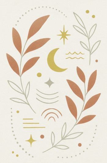 Diseño sencillo floral