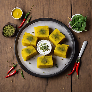 Spicy Dhokla