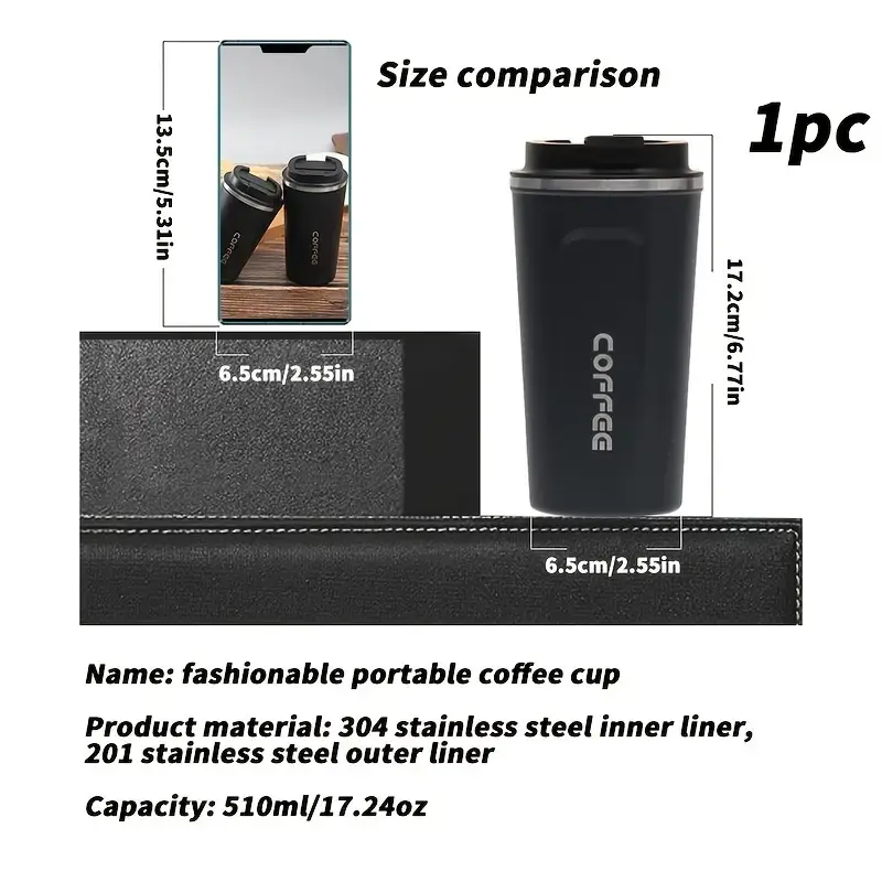 Thumbnail: Noir Travel Tumbler