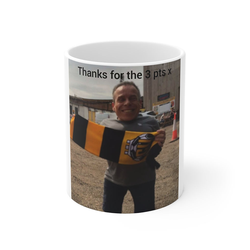 Warwick Davis x Cambridge United Mug