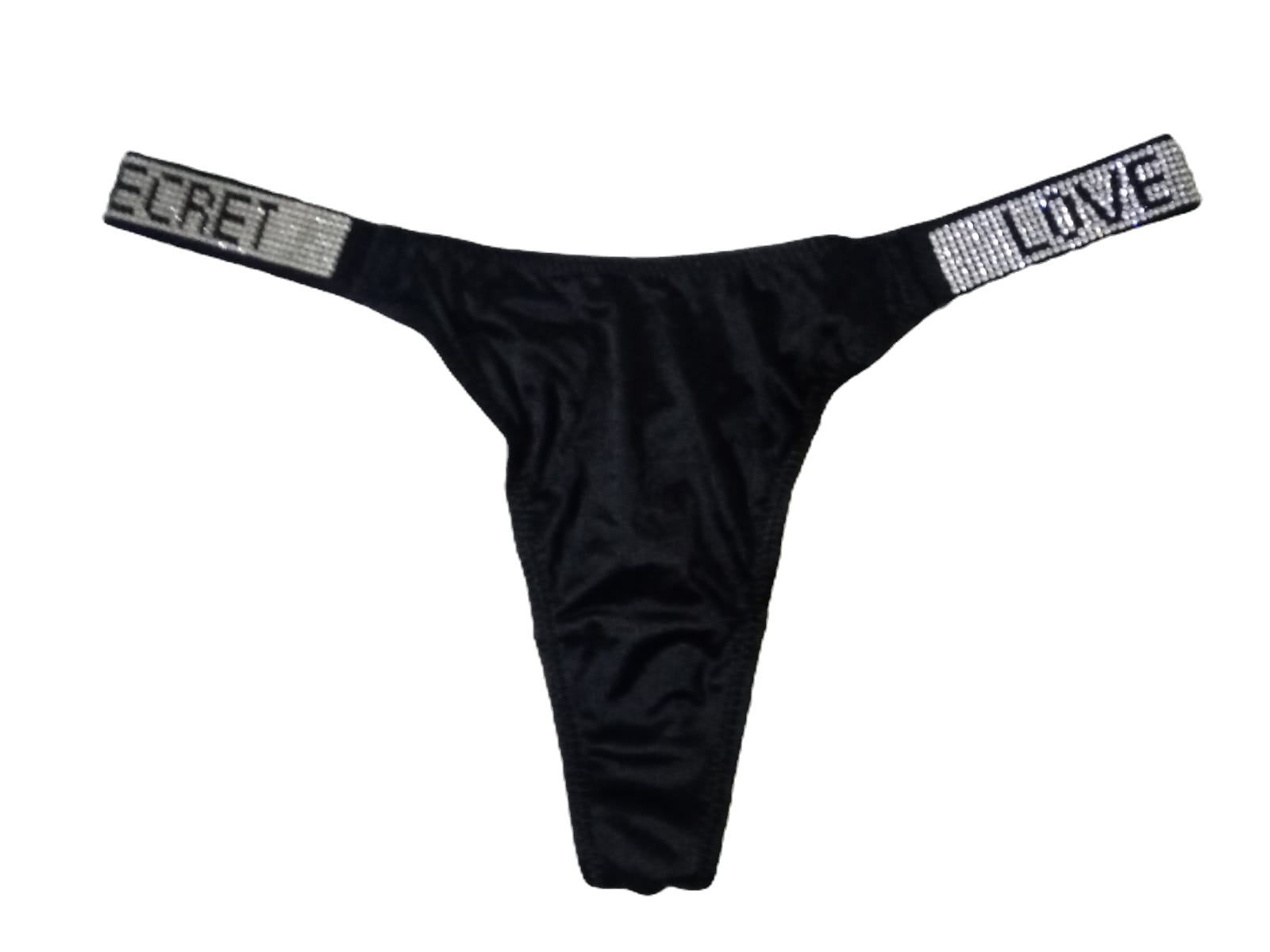 TANGA PREMIUM LOVE SECRET NEGRA