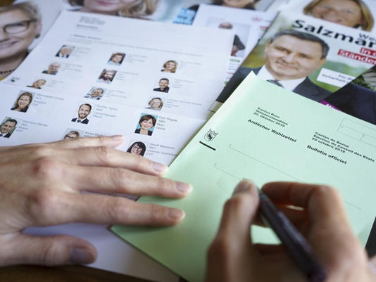 La Suisse aux urnes