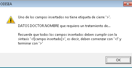 DETECCIÓN DE ERRORES AL DISEÑAR CONSENTIMIENTOS CON CAMPOS AUTOMÁTICOS