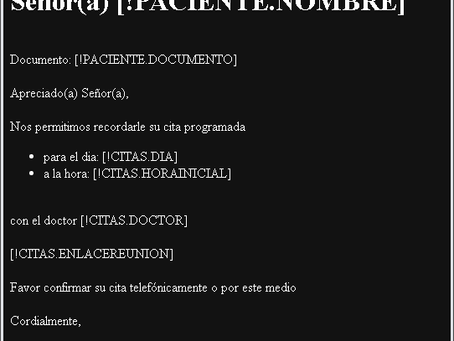 PREVISUALIZACION DE MENSAJE EN EDITOR HTML
