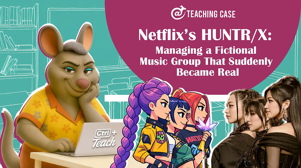 Netflix’s HUNTR/X: Managing a Fictional Music Group That Suddenly Became Real