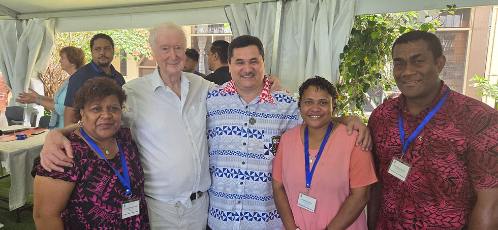 Champagnat Marists with Cardinal Timothy Radcliffe