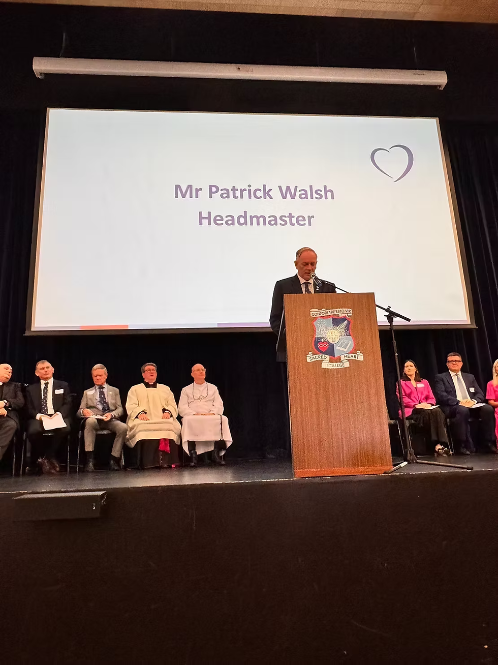 #ANZMarist150: From a Marist classroom to Headmaster of Sacred Heart College - Patrick Walsh on being formed by the Brothers and forming the next generation