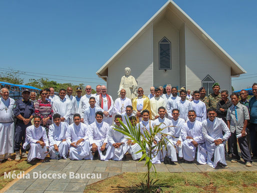 A Milestone for the Marist Mission in Timor-Leste: Third Formation House Officially Inaugurated by the Bishop and Br Peter Carroll