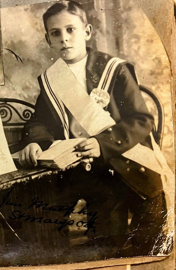 St Mary’s 1904, a boy named Murphy