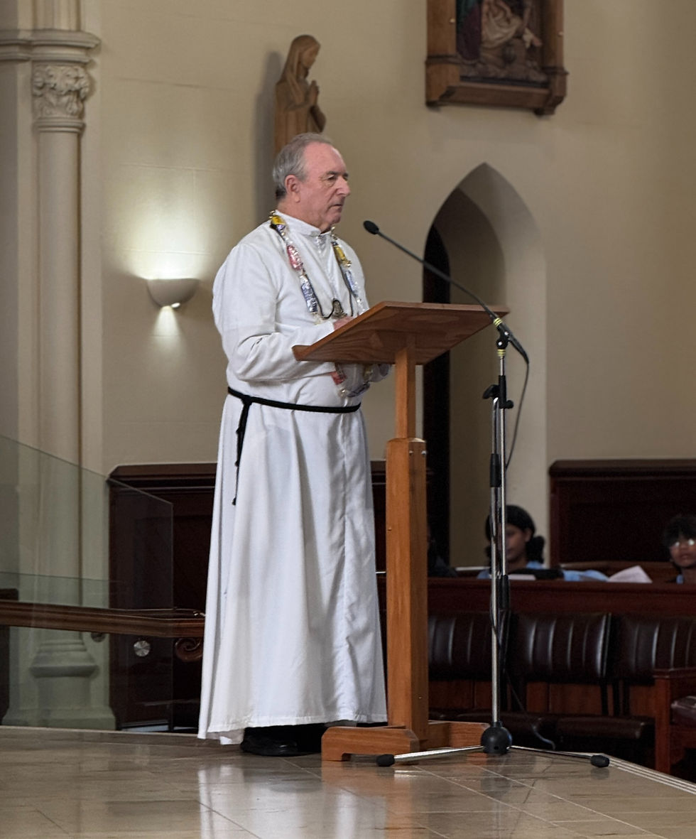 Br Peter Horide, Provincial Delegate for Aotearoa New Zealand 