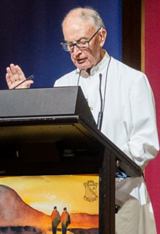 Br John Horgan brought the Awards Night to a close last Friday evening with a final blessing of the College from the Marist Brothers