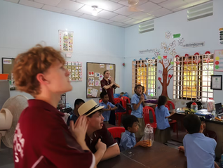 Visitors and Volunteers Bring a Joyful Beginning to the Year at LaValla School, Cambodia