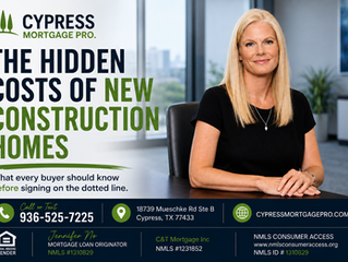 The Hidden Costs of New Construction Homes: What Texas Homebuyers Need to Know