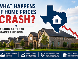 What Happens If Home Prices Crash? A Look at Texas Real Estate History