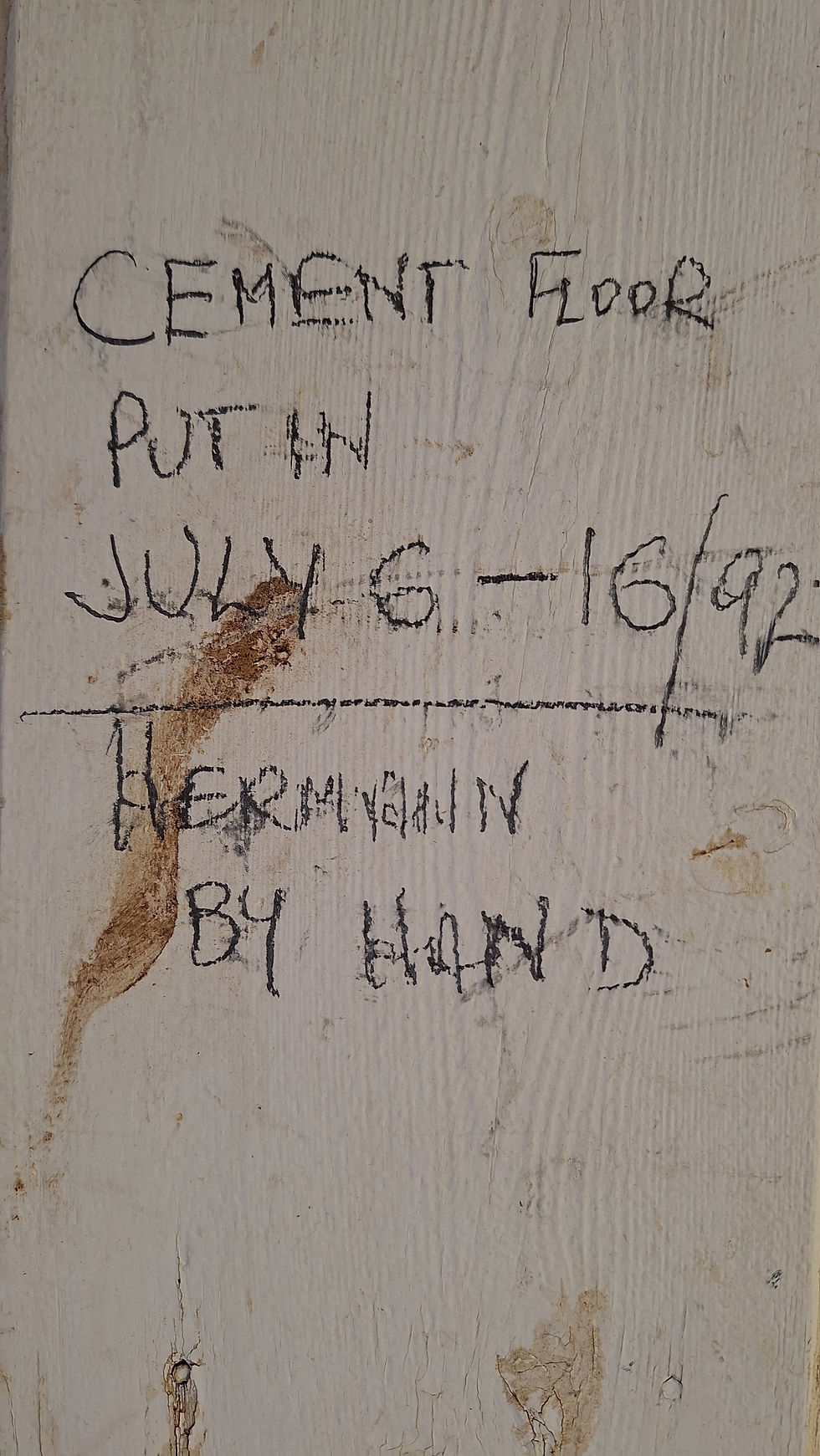 One of dad's historical notes