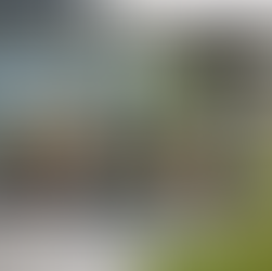 Four people sit around a fire pit in a backyard, chatting and holding drinks. The setting is relaxed, with a house and greenery behind.