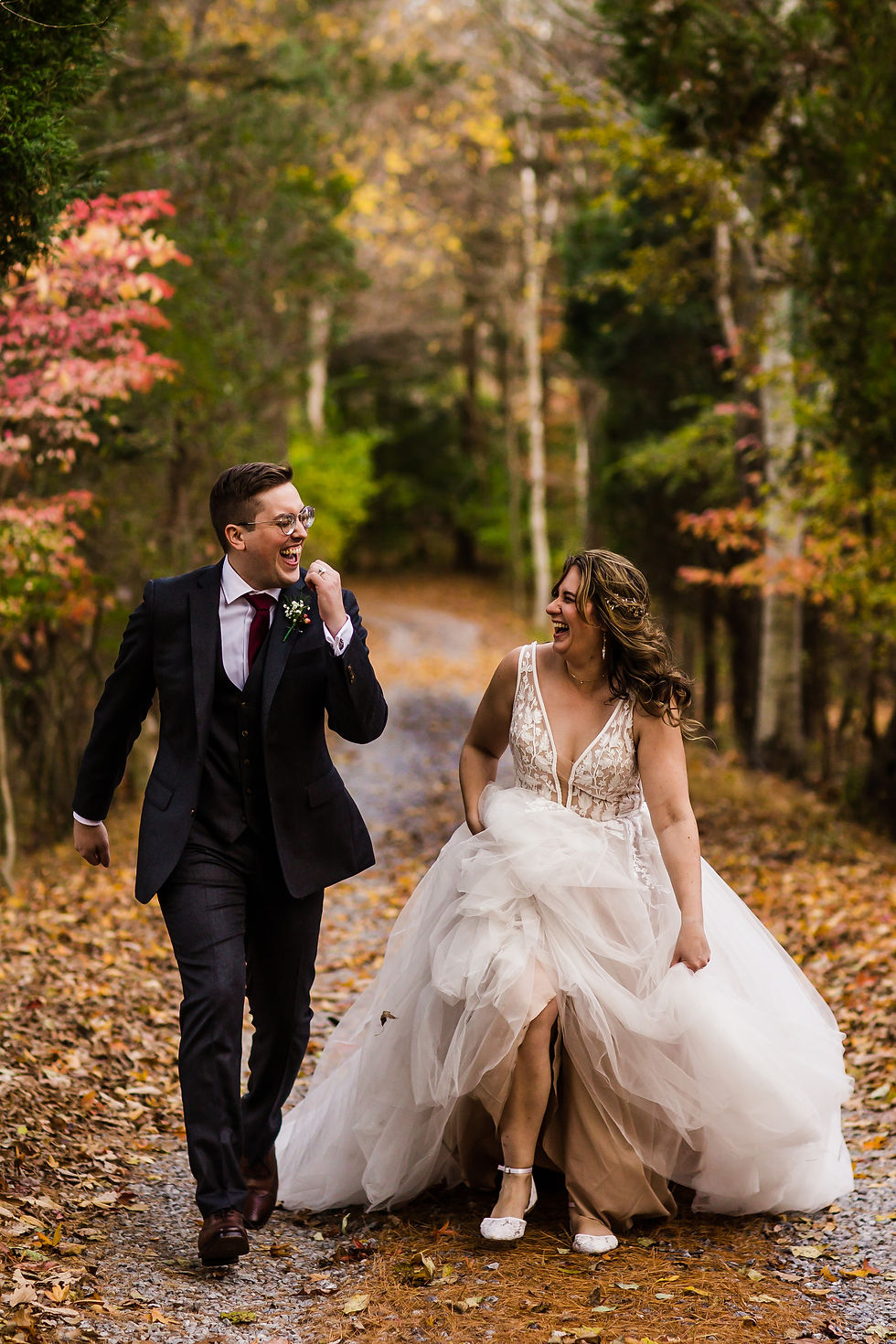 bride groom portraits wedding fall thorpewood frederick md