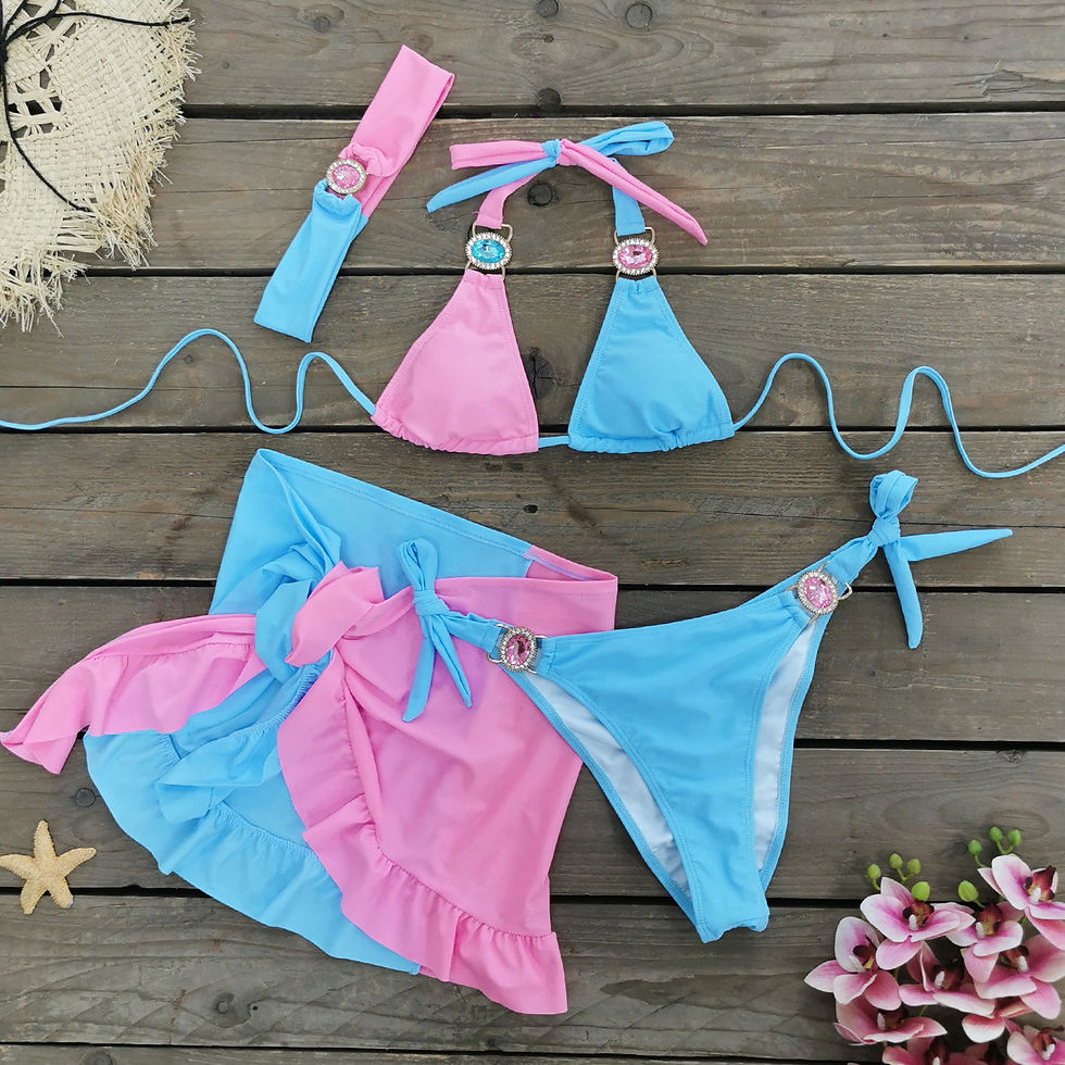 Miniatura: colour Pop bikini