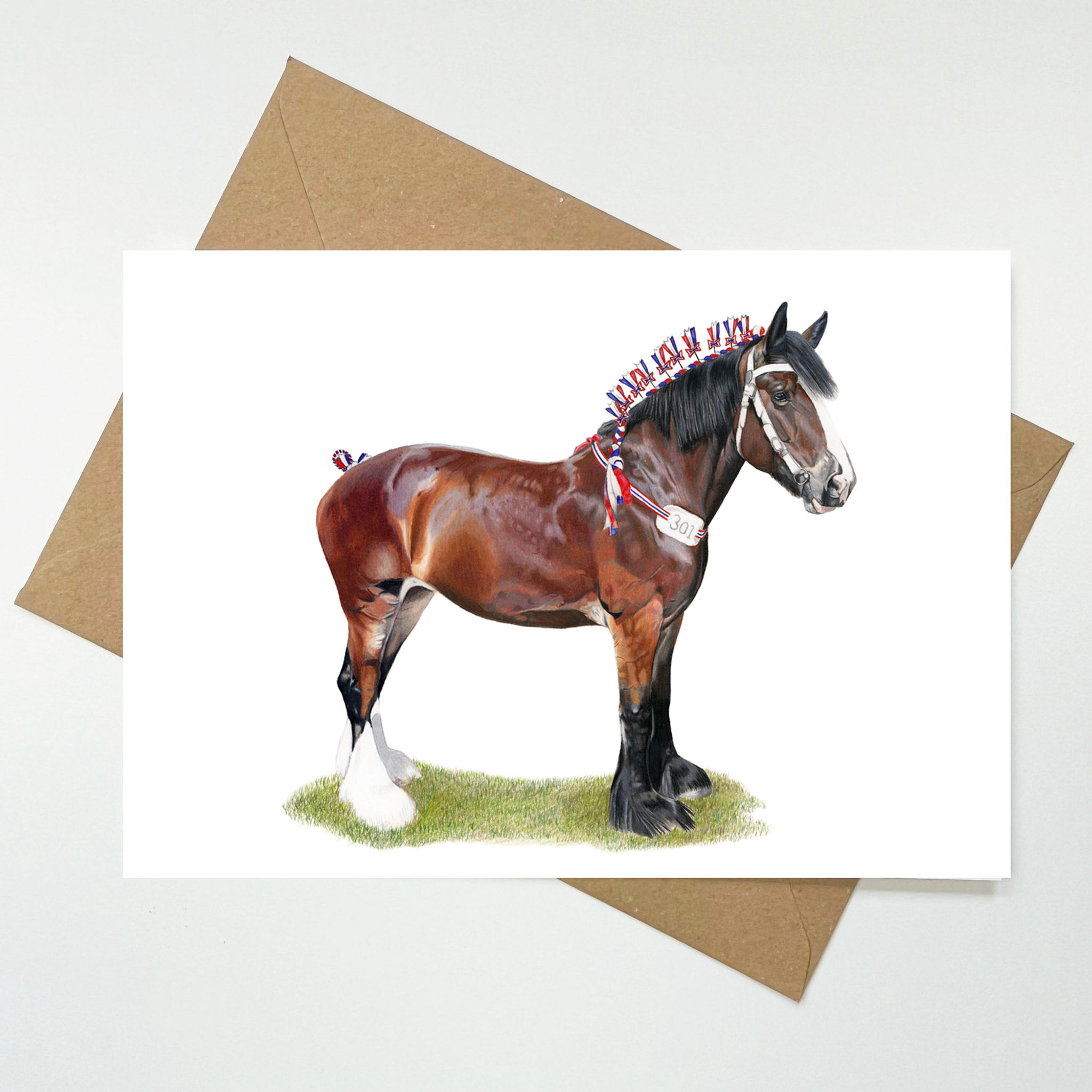 'Shire' Greeting Card