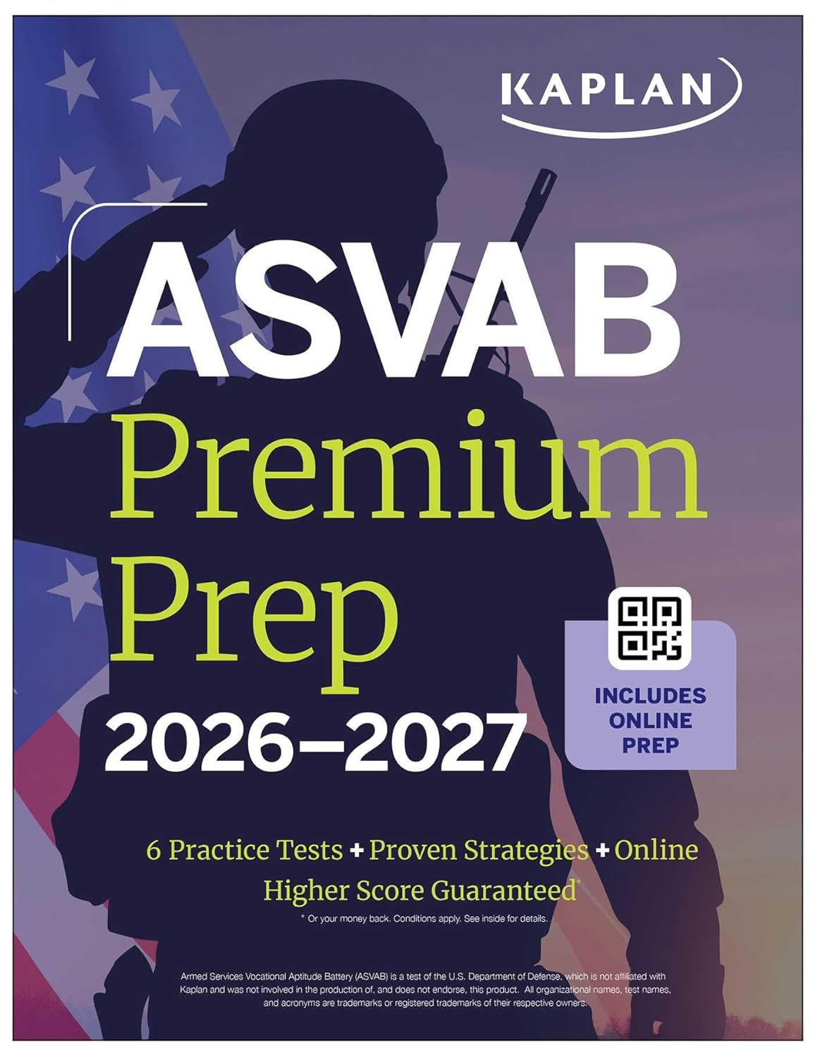 ASVAB Premium Prep 2026-2027 (Kaplan Test Prep)