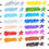 Thumbnail: Rainbow Sparkle Glitter Markers, 15-pack