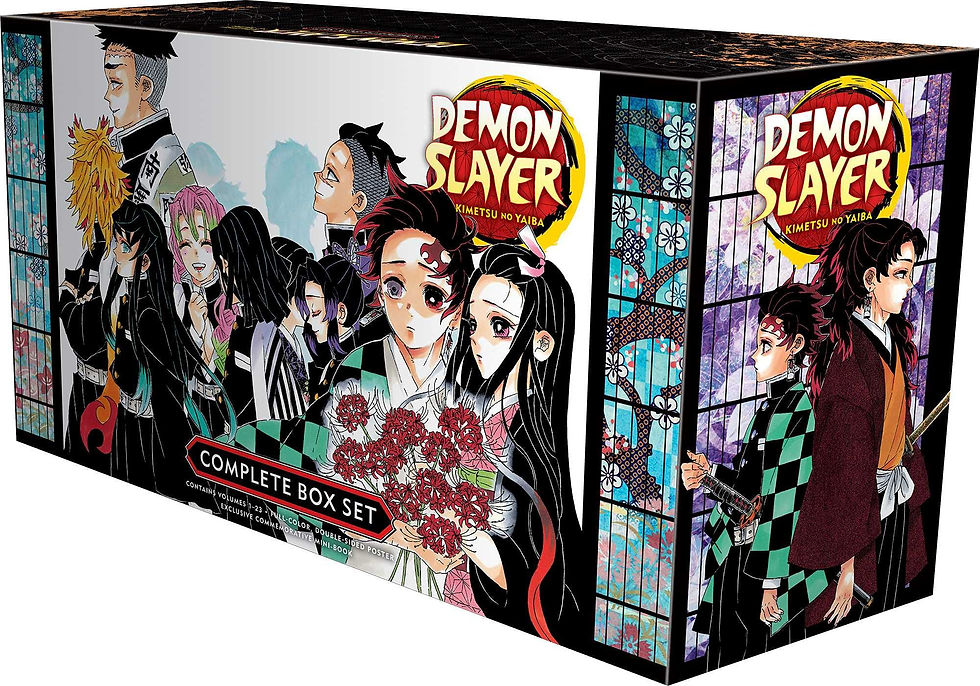 Demon Slayer Complete Box Set (Books 1-23) Demon Slayer: Kimetsu no Yaiba