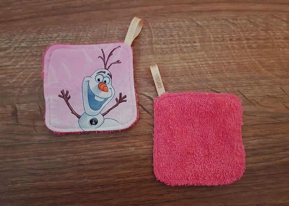 Thumbnail: Set of Washable Wipes Frozen