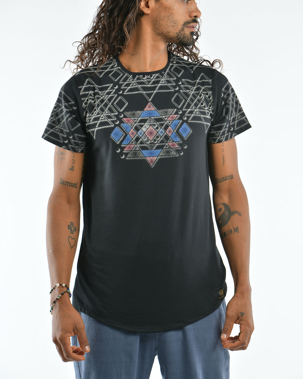 Miniatura: HEXAGRAM NEGRO