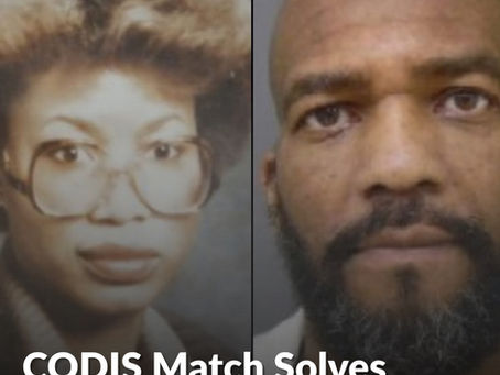 CODIS Match Solves 40-Year Cold Case Murder in Dallas