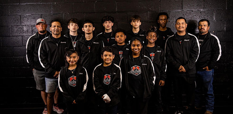 Jacksonville Boxing Club at Raw Gym located in Jacksonville, Texas.