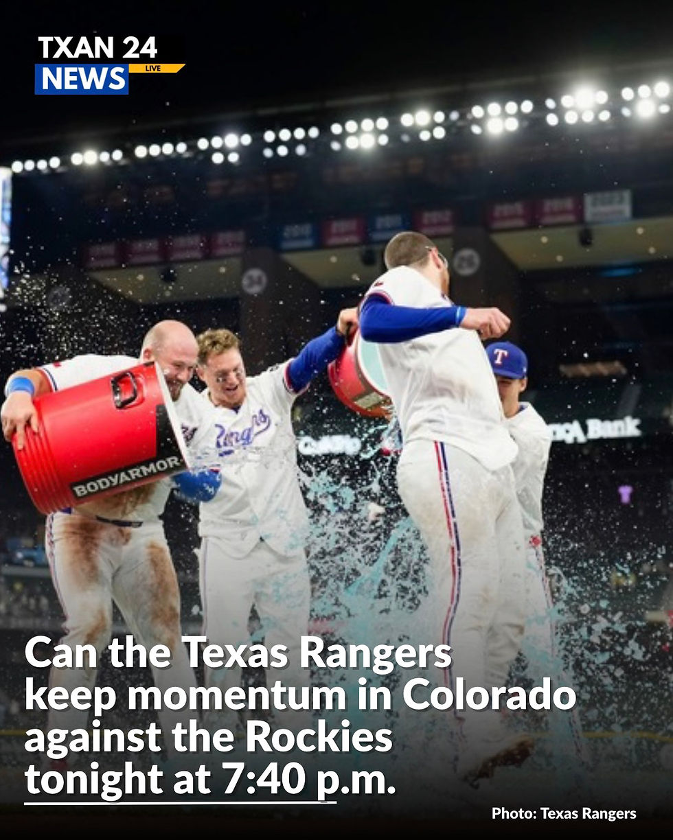Rangers Look to Keep Momentum as Road Trip Continues in Colorado
