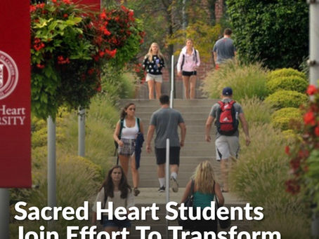 Sacred Heart Students Join Effort To Transform Former Power Plant Into Coastal Park