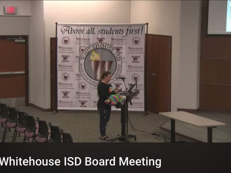 VIDEO: Advocates Stand Up at Whitehouse ISD School Board Meeting, Lawsuit Controversy