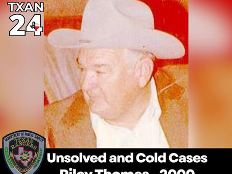 COLD CASES SERIES: Riley Thomas