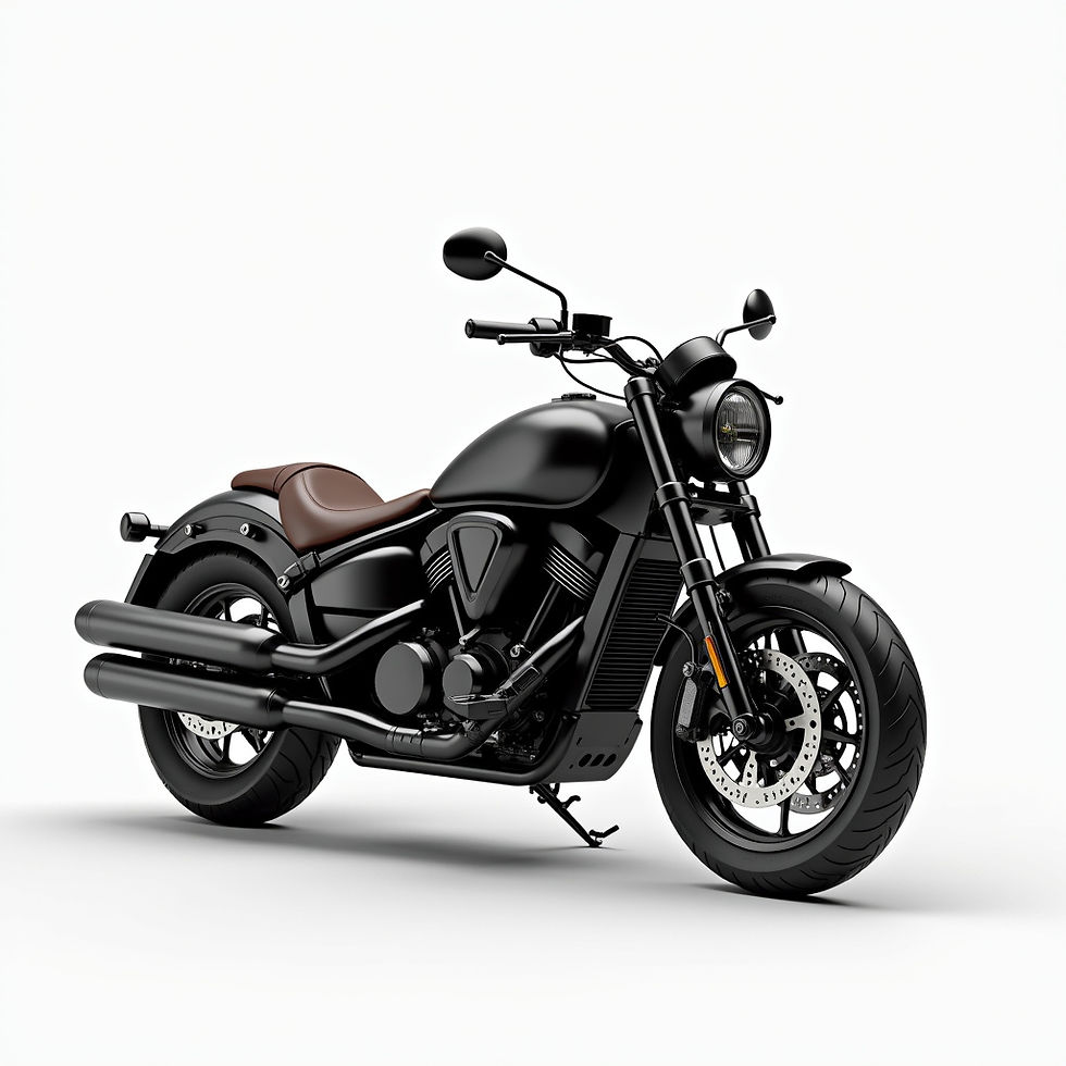 Modern Cruiser Motosiklet