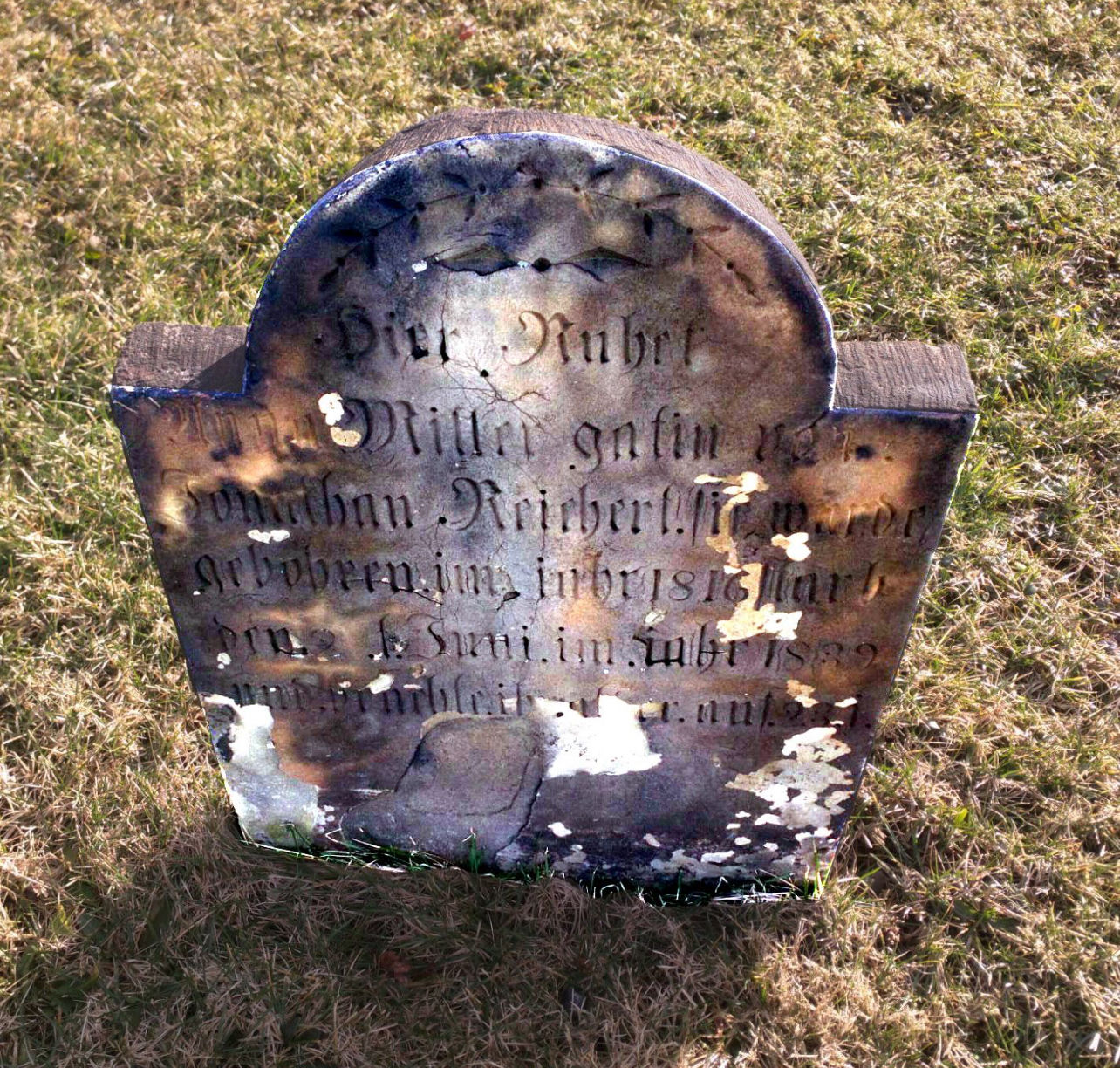 Adopt A Grave: Anna Miller Reichard