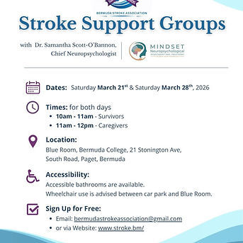 Facilitated support groups for Stroke Survivors & Caregivers