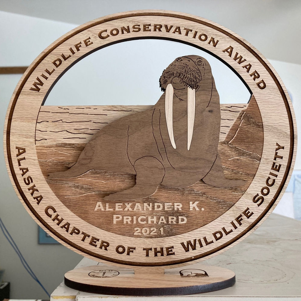 Alex Prichard wins 2021 Wildlife Conservation Award