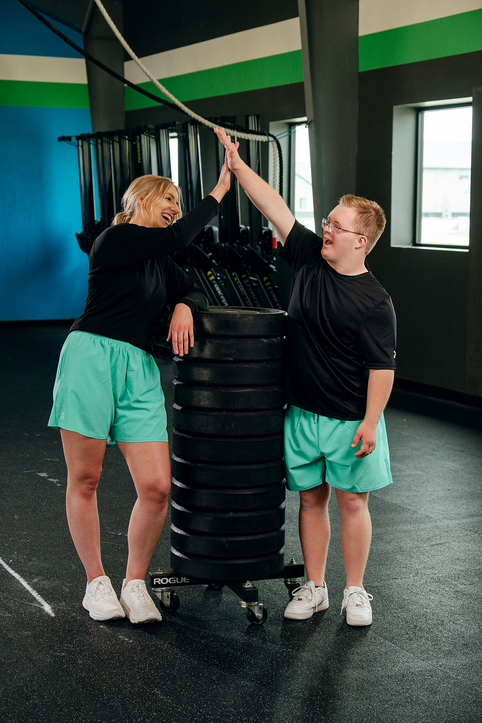 Jake & Sage High Five